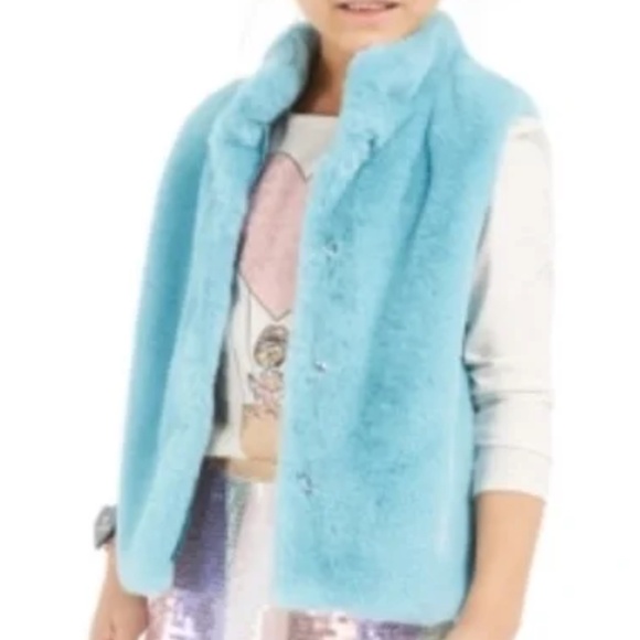 Faux fur girls vest - Picture 1 of 6